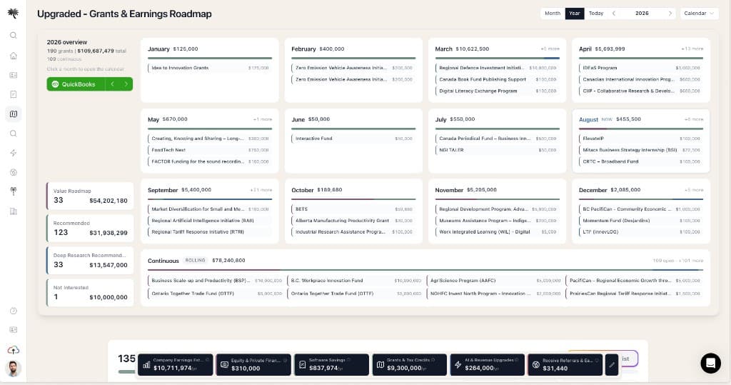 AI Grant & Tax Credits Agent demo
